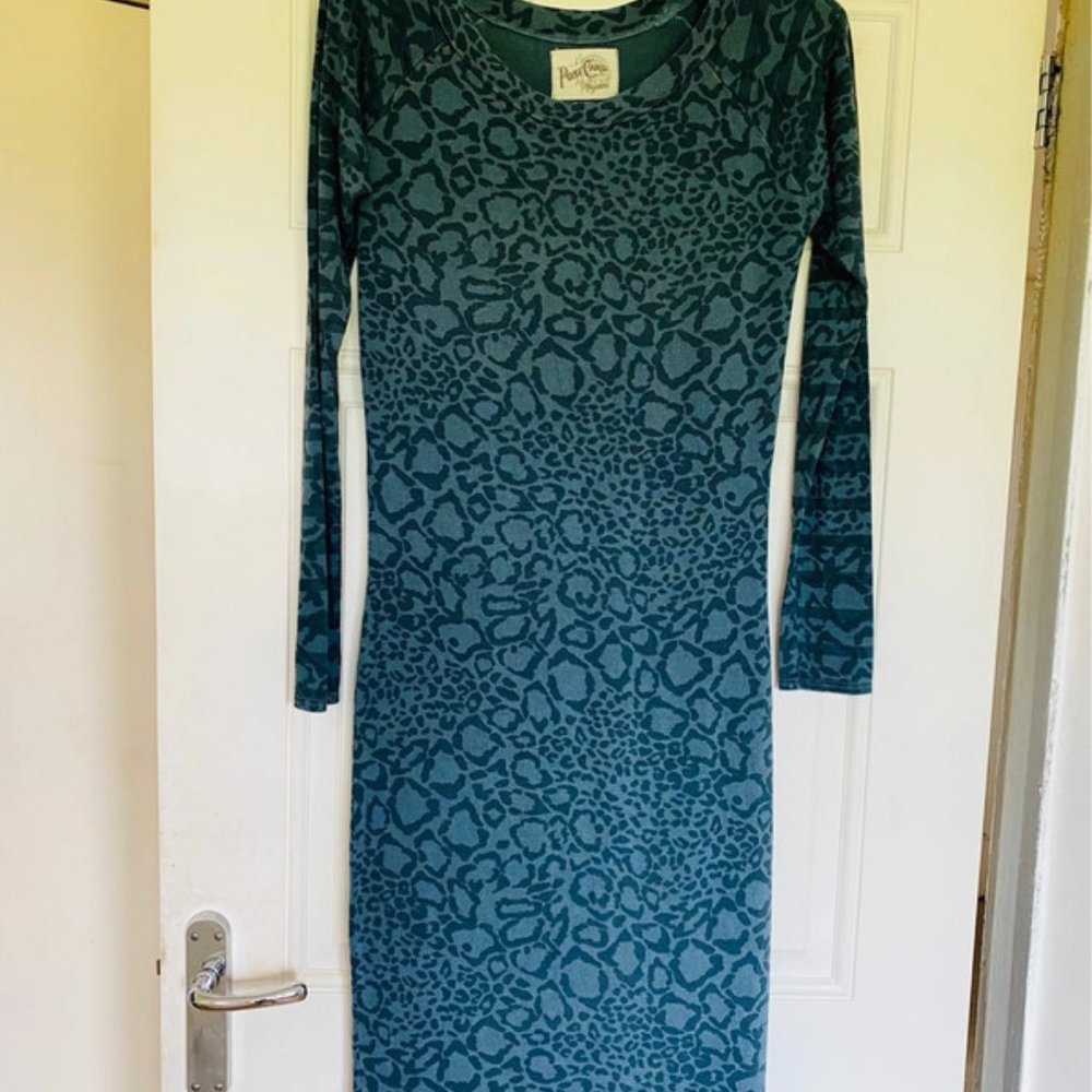 Ladies maxi stretch cotton dress